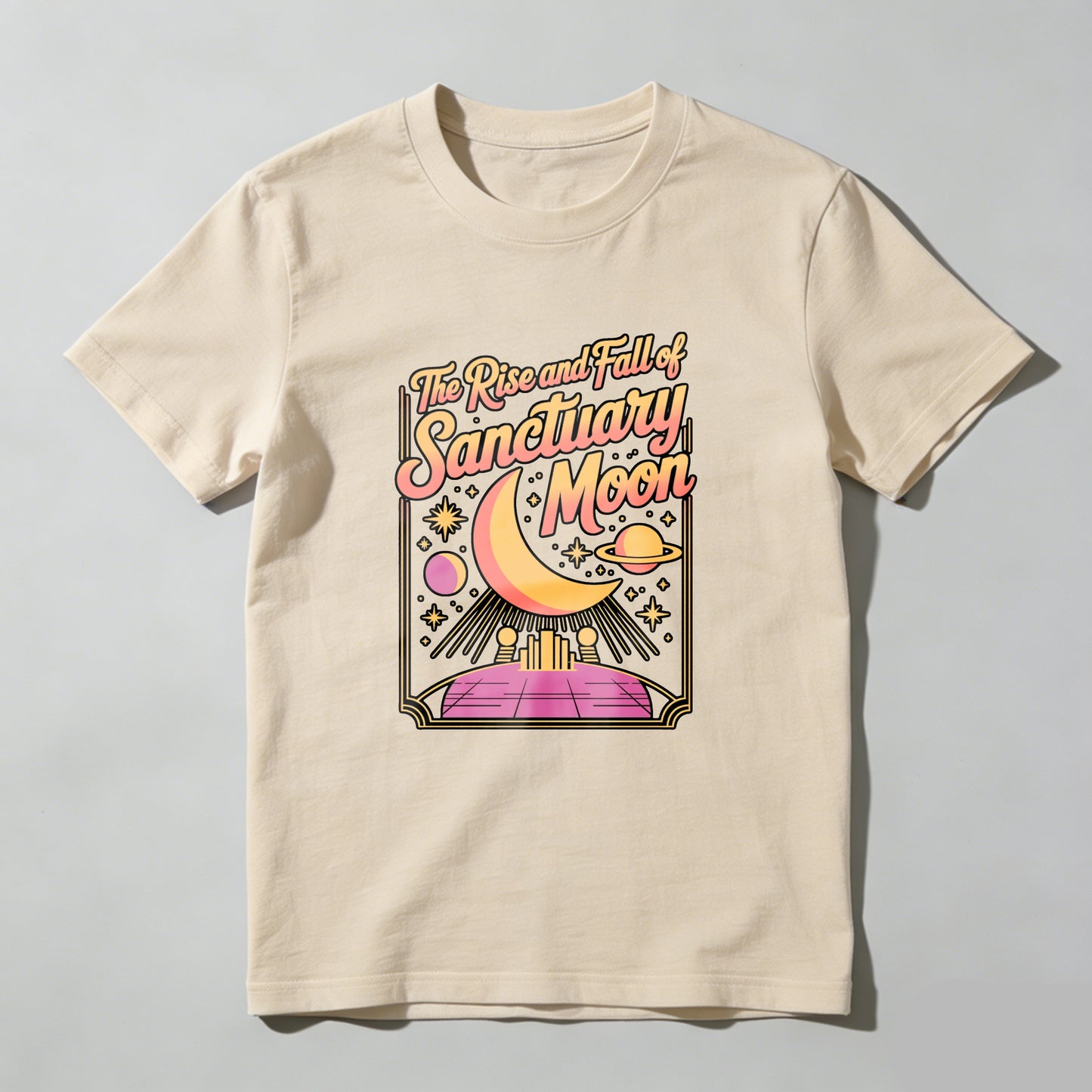 Wardrobecart The Rise And Fall Of Sanctuary Moon Unisex Classic T-shirt