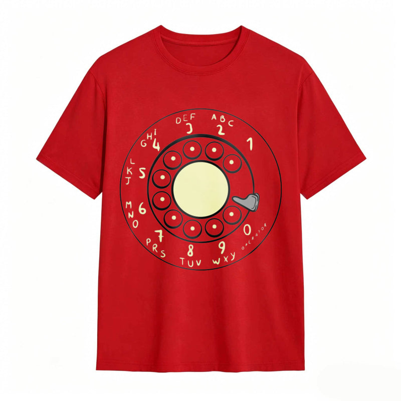 Vintage Rotary Phone Dial T-Shirt