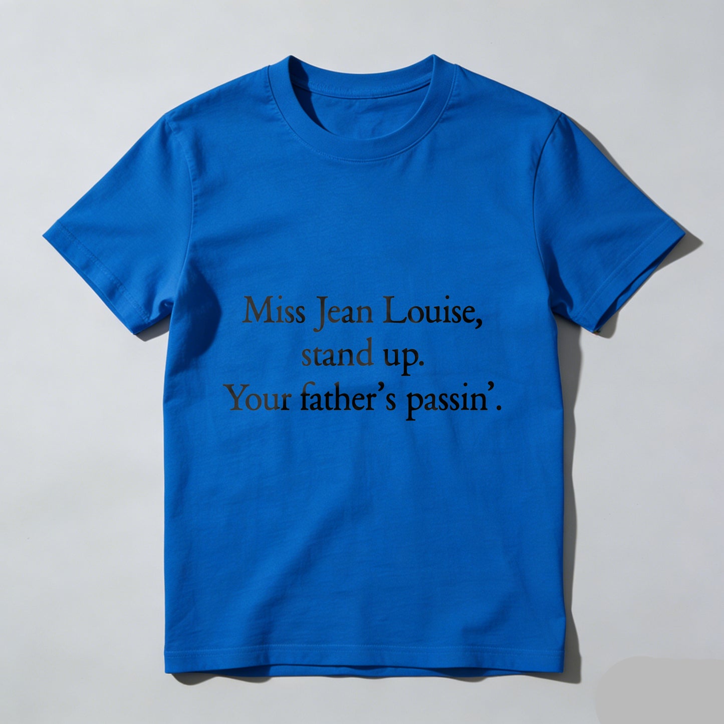 Wardrobecart Miss Jean Louise Stand Up Your Fathers Passin Unisex Classic T-shirt