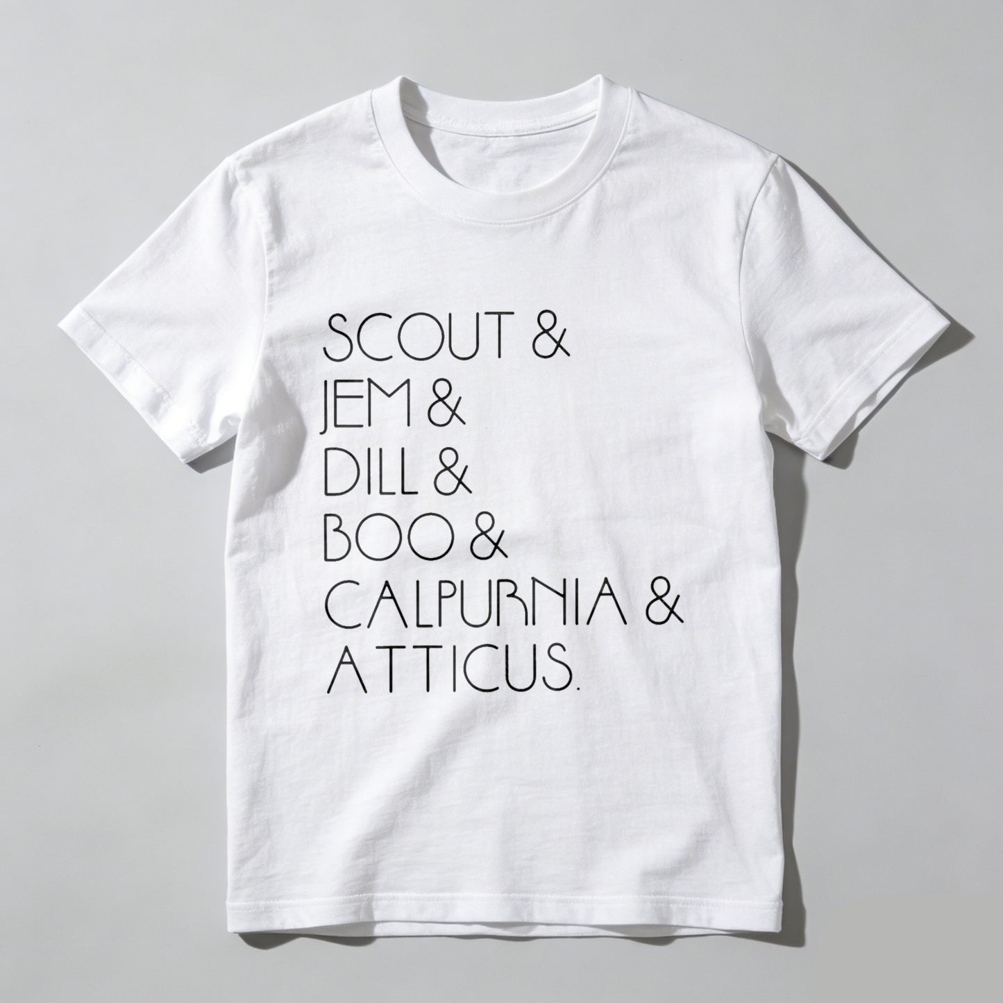 Wardrobecart Scout Jem Dill Boo Calpurnia Atticus Unisex Classic T-shirt