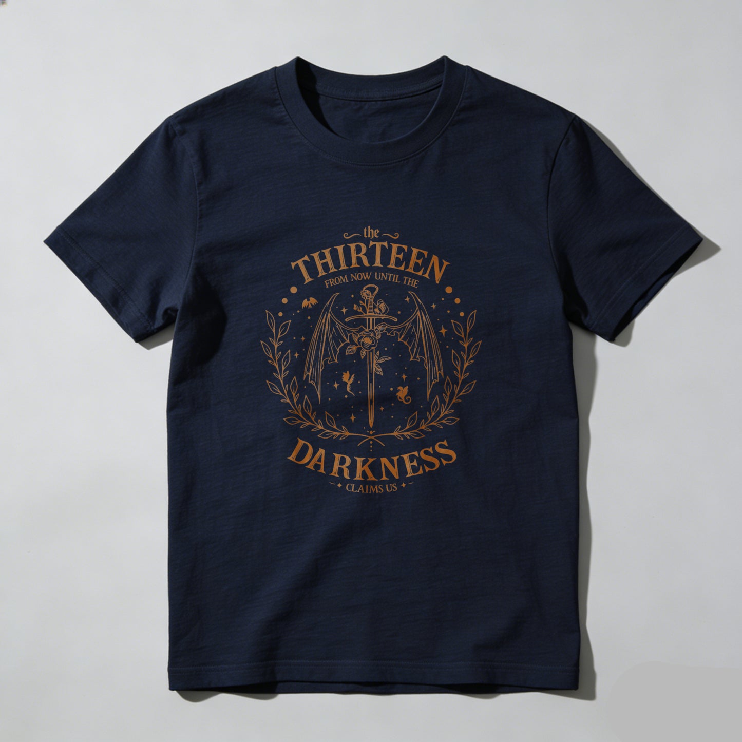 Wardrobecart Thirteen From Now Until The Darkness Claims Us Unisex Classic T-shirt