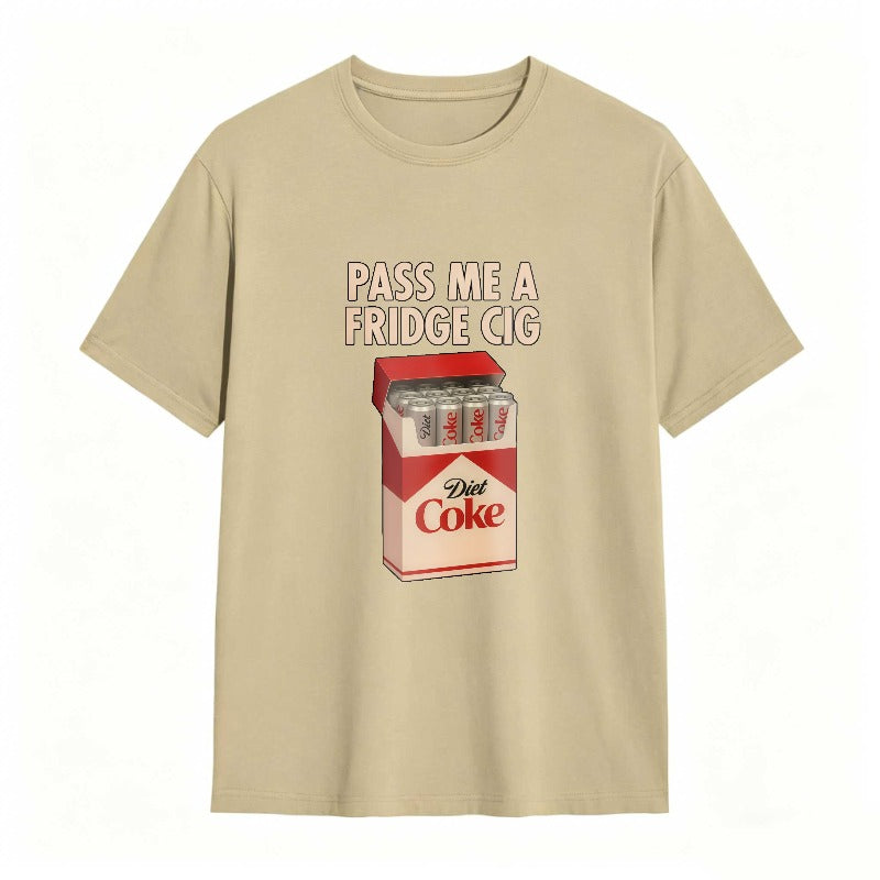 Pass Me A Fridge Cig Diet Coke Box Graphic Unisex Classic T-shirt