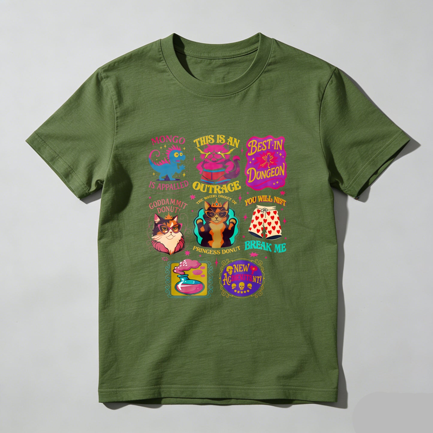 Wardrobecart Mongo Is Appalled This Is An Outrage Best In Dungeon Goddammit Donut Princess Donut Break Me New 47 Unisex Classic T-shirt