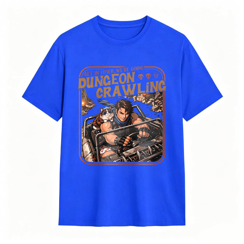 Dungeon Crawling Funny Gamer Fantasy Tee