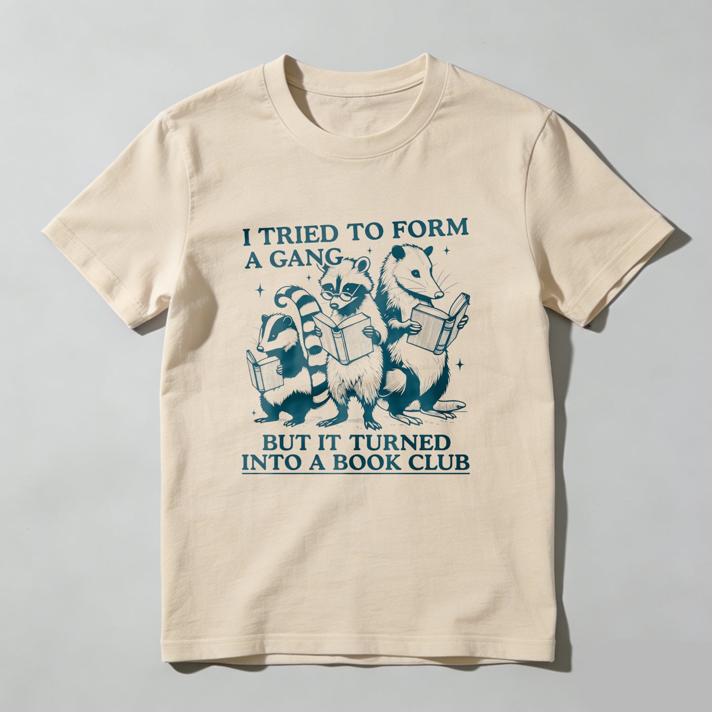 Wardrobecart I Tried To Form A Gang But It Turned Into A Book Club Unisex Classic T-shirt