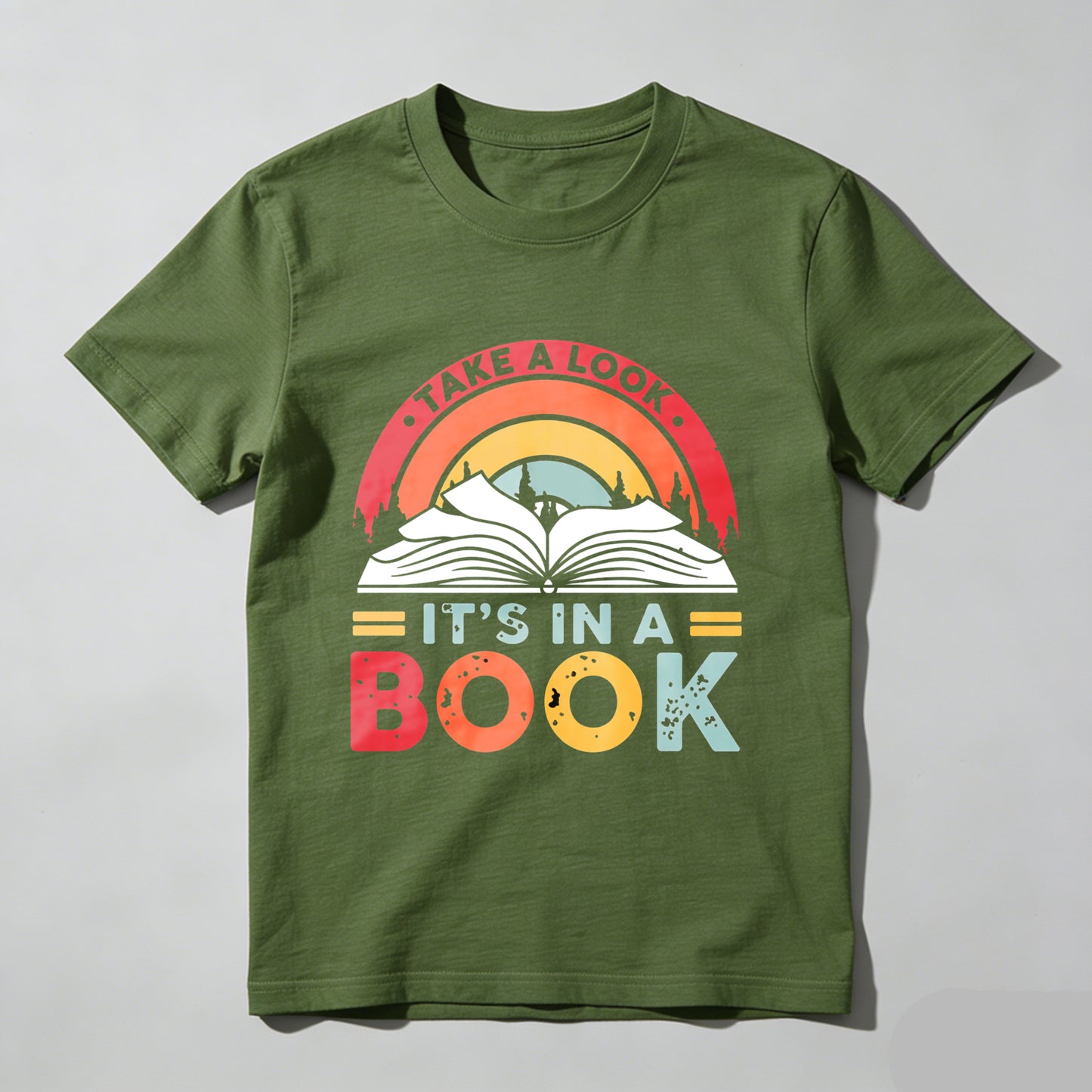 Wardrobecart Take A Look Its In A Book Unisex Classic T-shirt