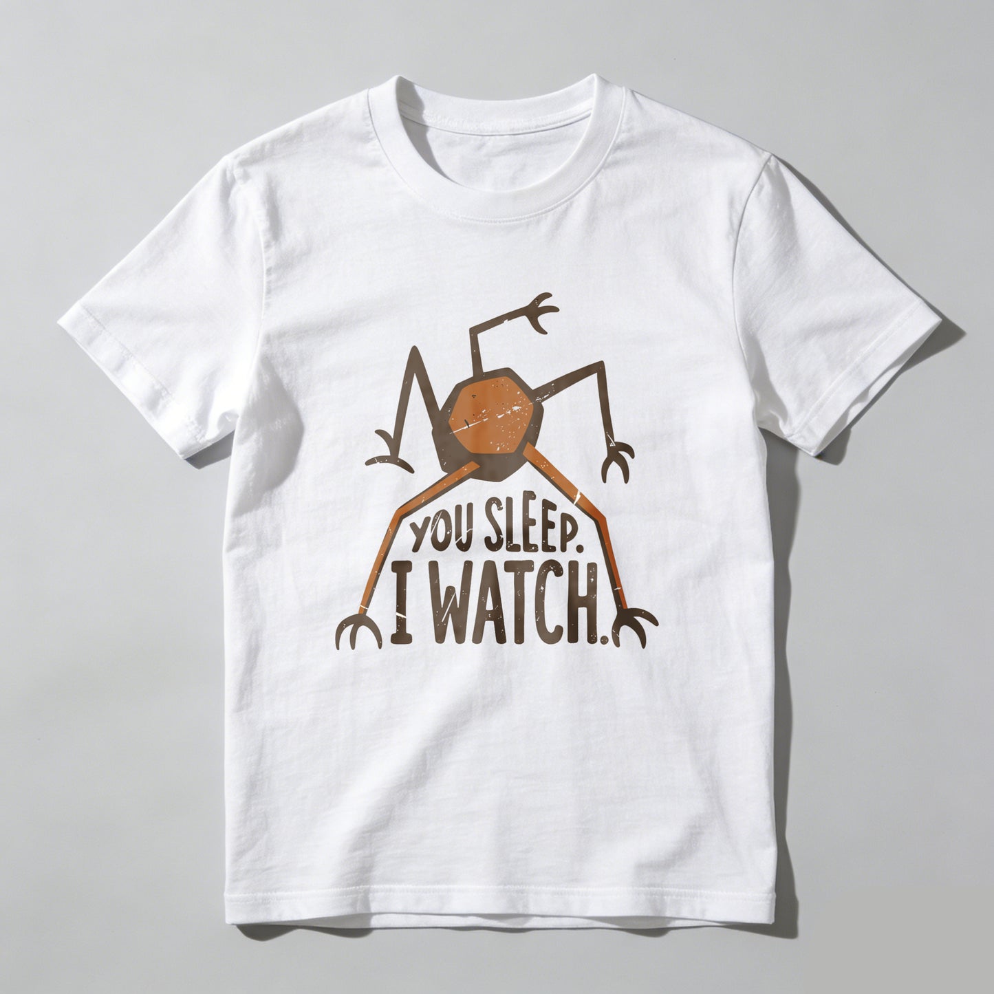 Wardrobecart You Sleep I Watch Spider Design Unisex Classic T-shirt