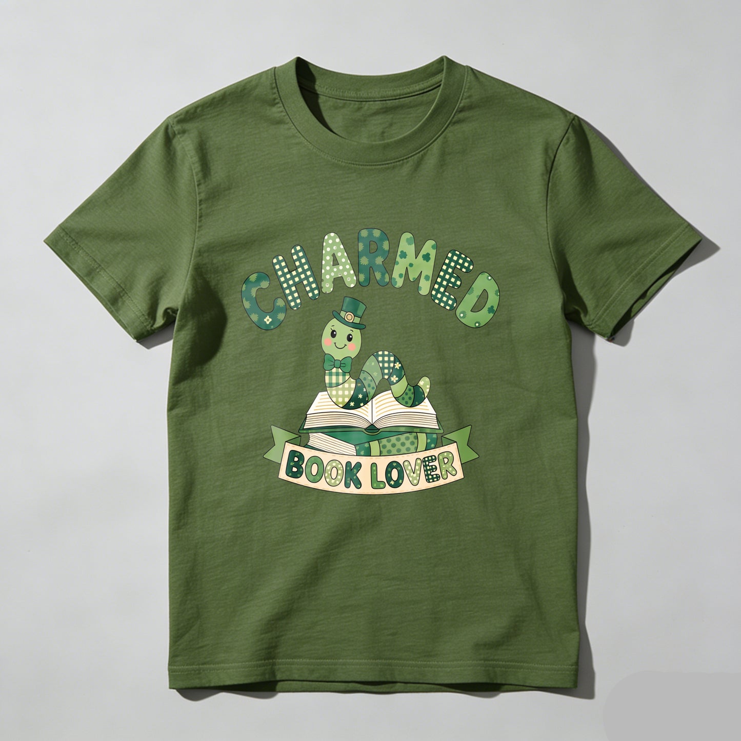 Wardrobecart Charmed Book Lover Snake Reading Unisex Classic T-shirt