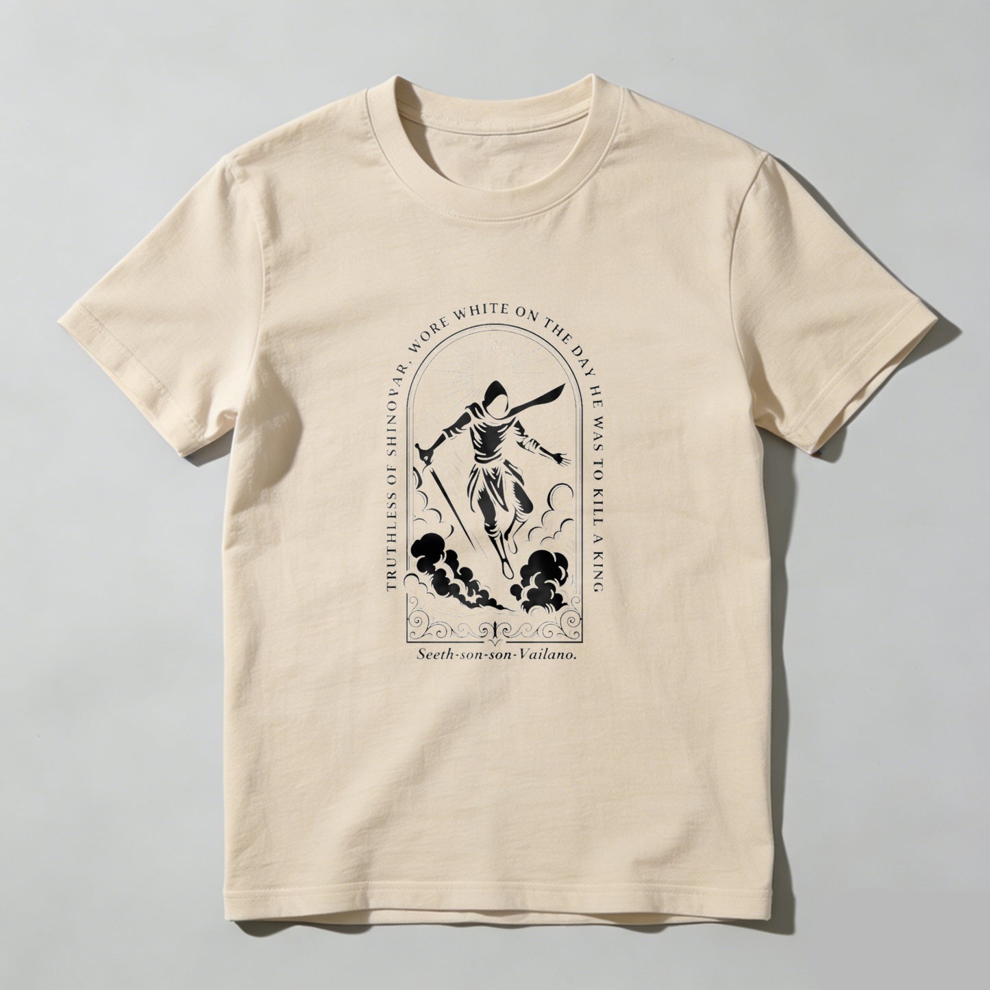 Wardrobecart Truthless Of Shinobi More White On The Day He Was To Kill A King Unisex Classic T-shirt