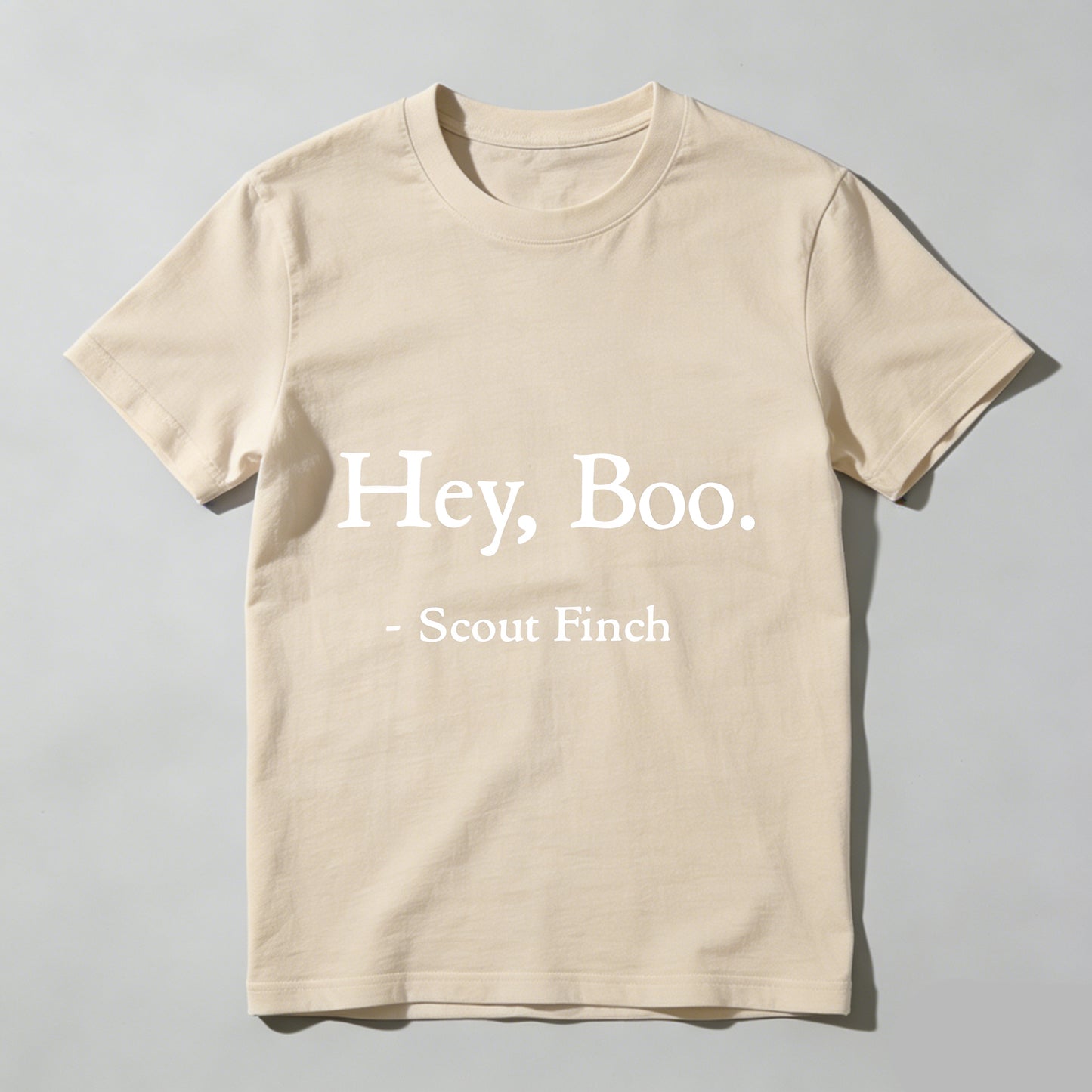 Wardrobecart Hey Boo Scout Finch Unisex Classic T-shirt