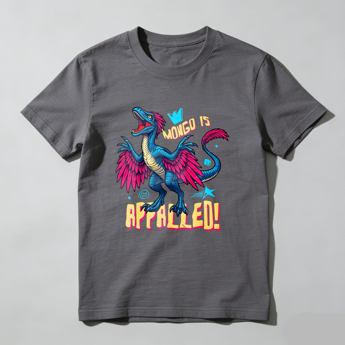 Wardrobecart Mongo Is Appalled Dragon Design Unisex Classic T-shirt