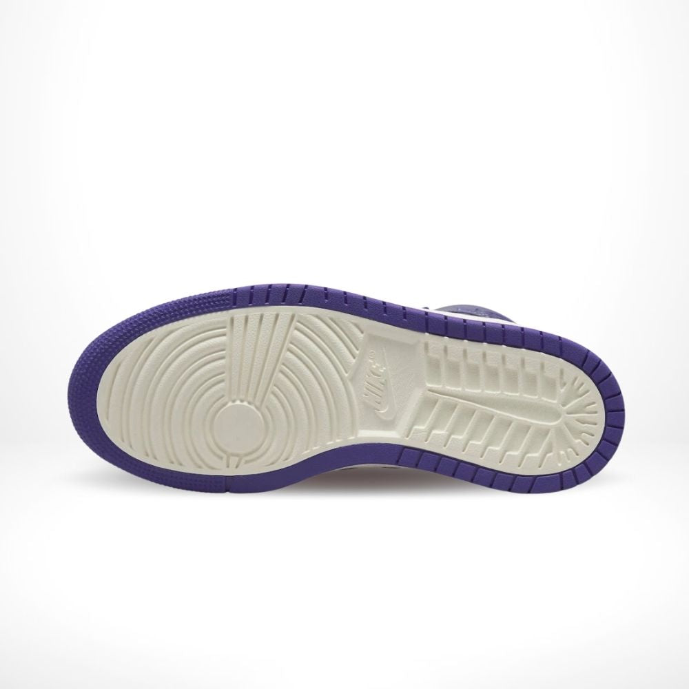 Air Jordan 1 High Zoom Air CMFT Purple Patent White