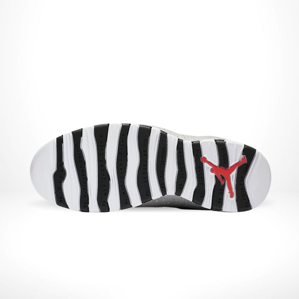 Air Jordan 10 Retro Cement Black