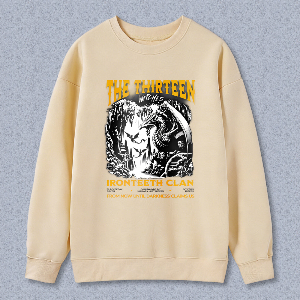 Wardrobecart The Thirteen Witches Iron Teeth Clan Unisex Classic Sweatshirt