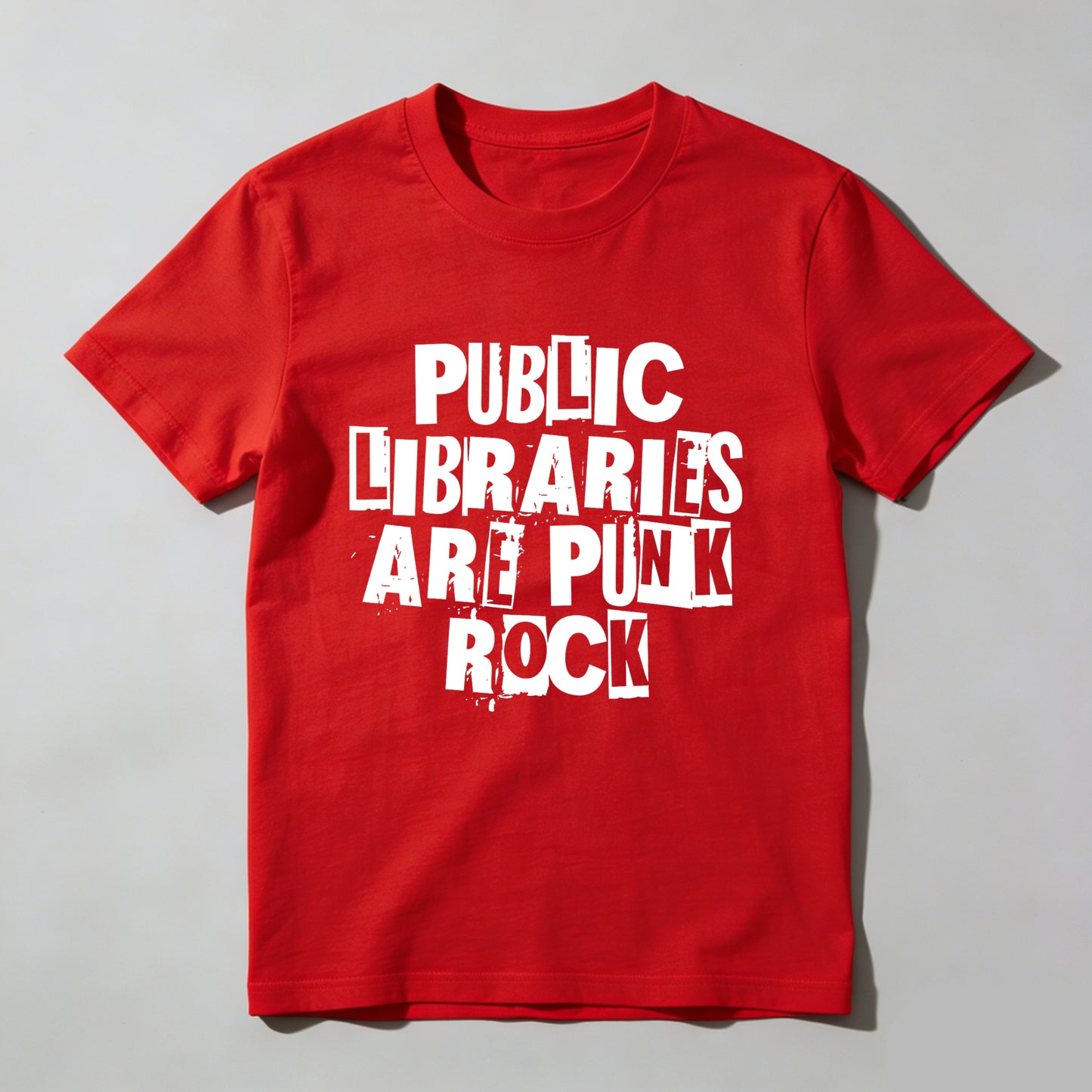 Wardrobecart Public Libraries Are Punk Rock Unisex Classic T-shirt