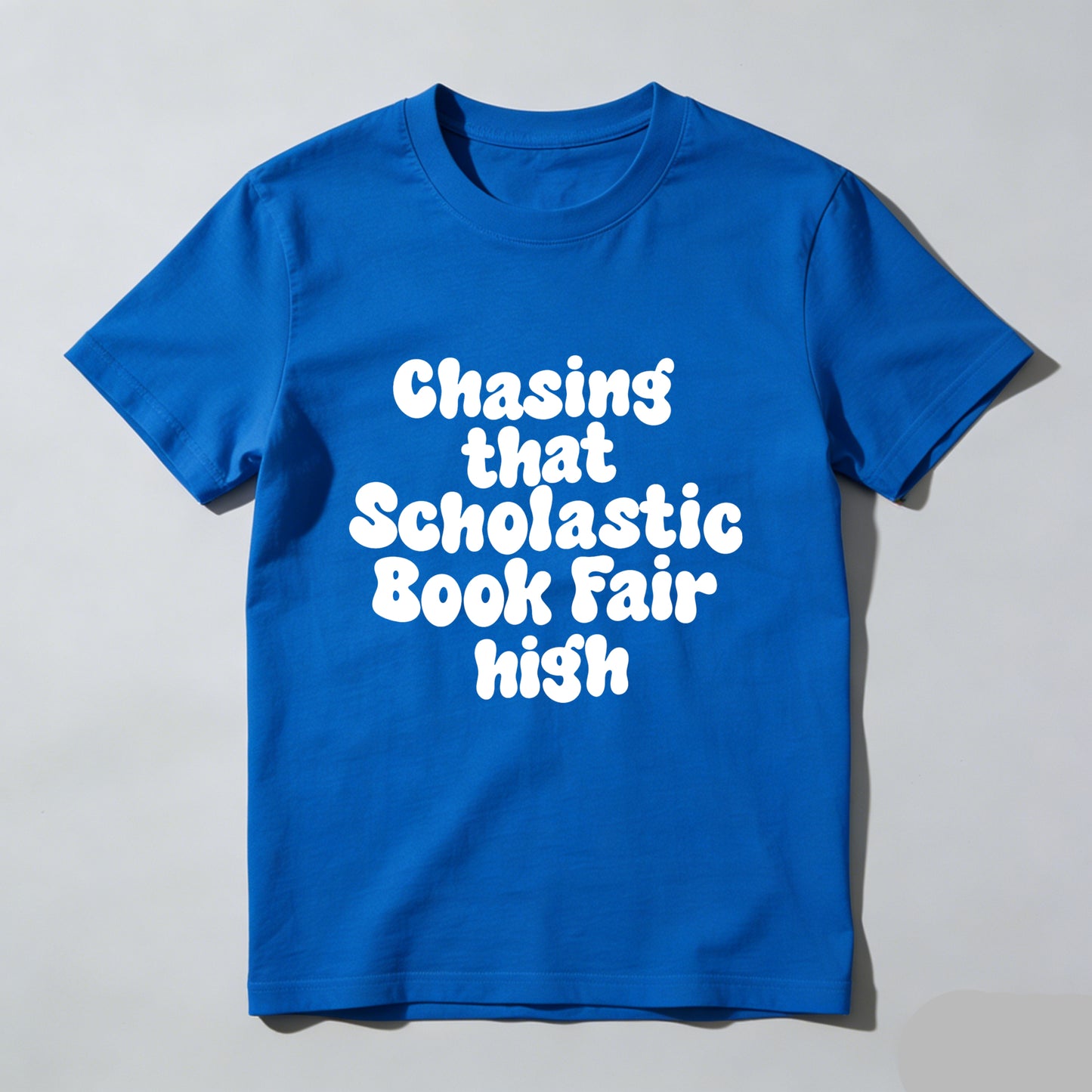 Wardrobecart Chasing That Scholastic Book Fair High Unisex Classic T-shirt