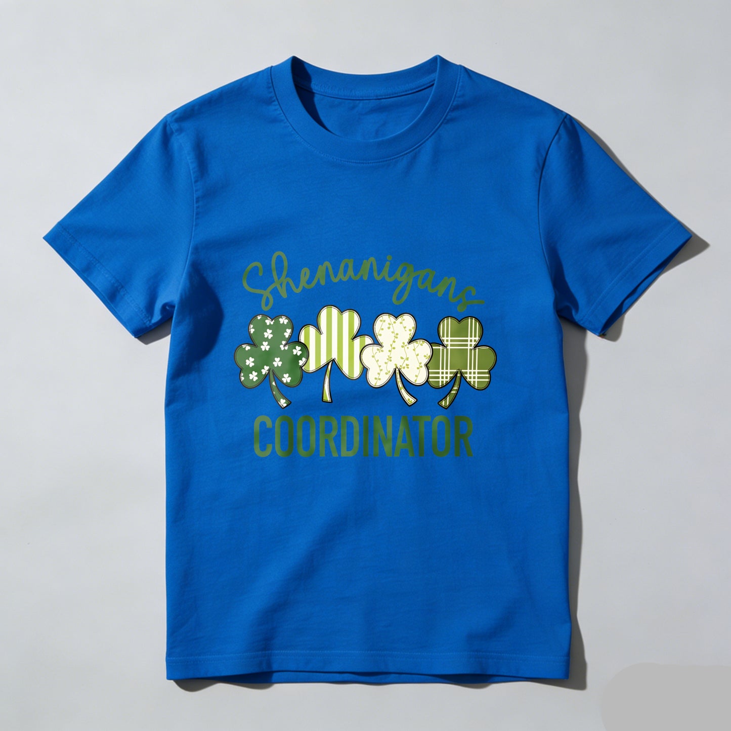 Wardrobecart Shenanigans Coordinator With Four Shamrocks Unisex Classic T-shirt