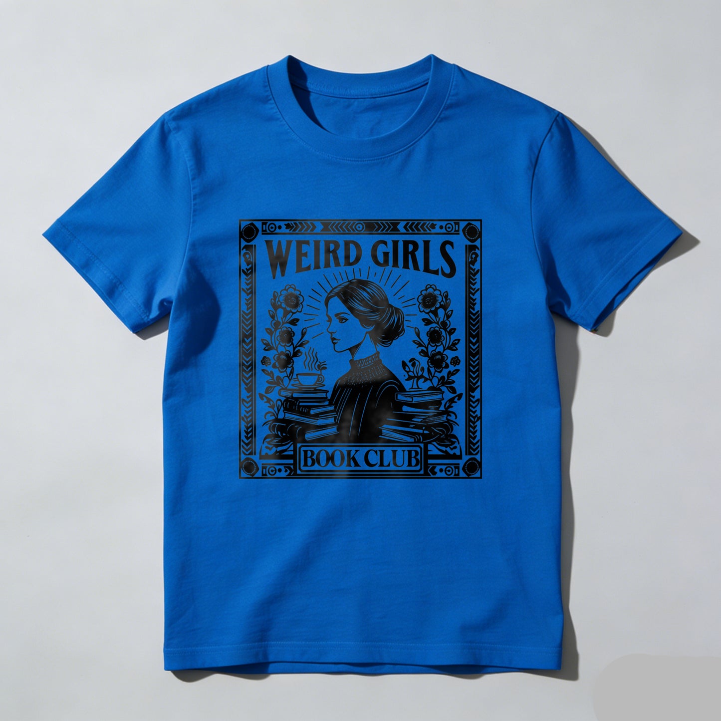 Wardrobecart Weird Girls Book Club Artwork Unisex Classic T-shirt