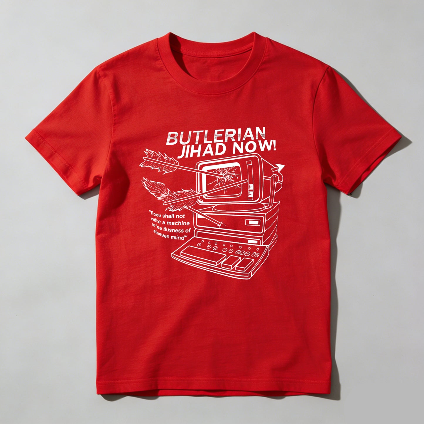 Wardrobecart Butlerian Jihad Now Machine Rebellion Unisex Classic T-shirt