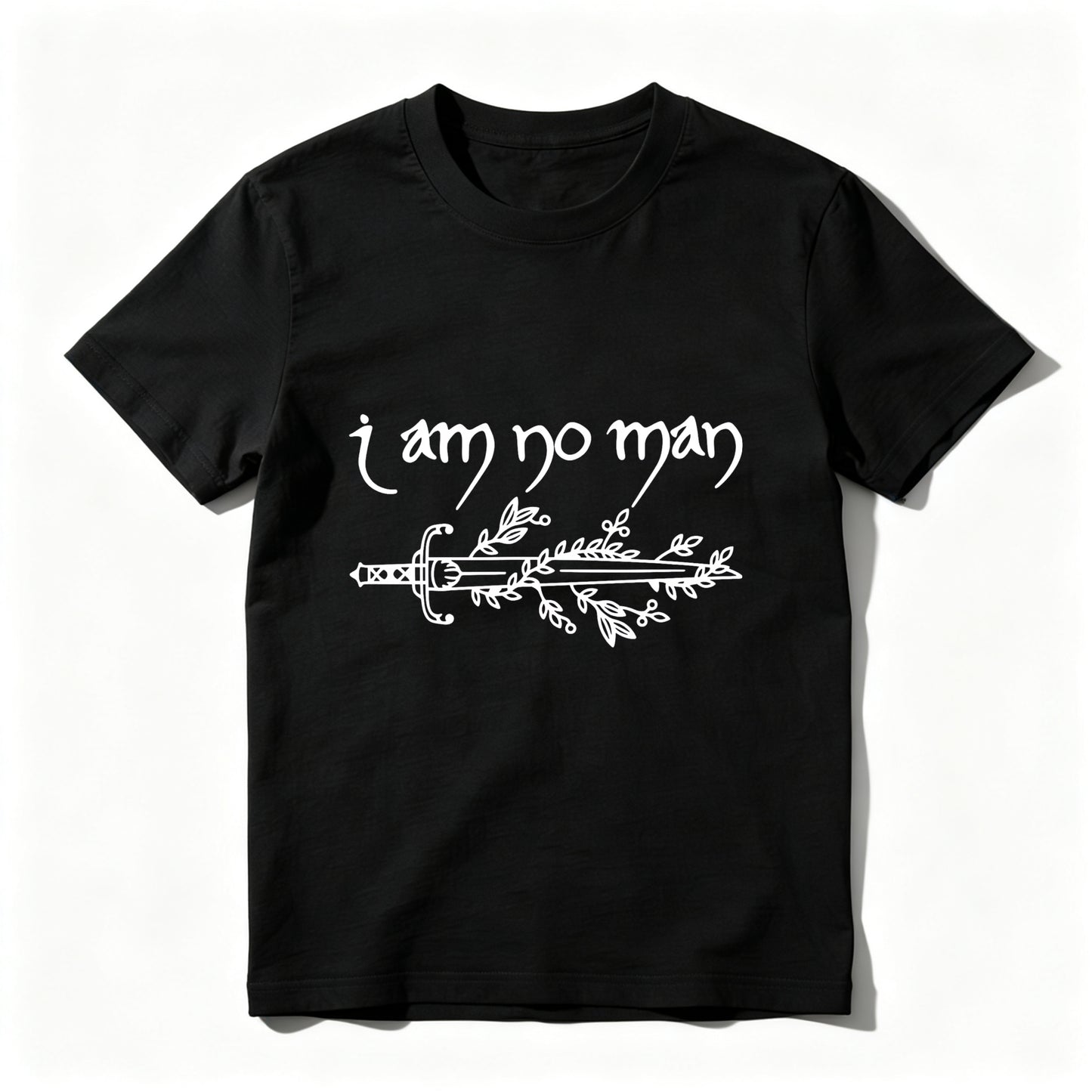 Wardrobecart I Am No Man Sword Design Unisex Classic T-shirt