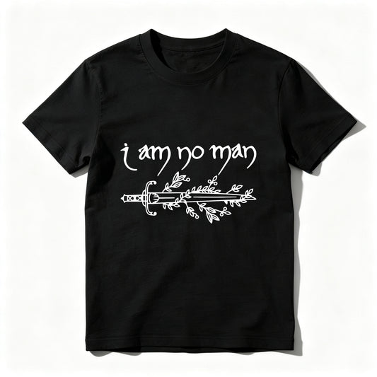 Wardrobecart I Am No Man Sword Design Unisex Classic T-shirt