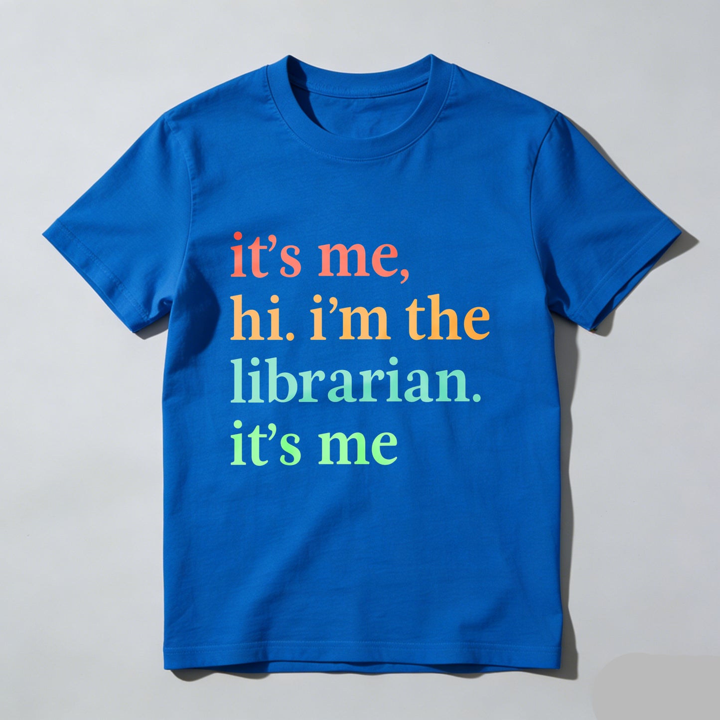 Wardrobecart It's Me Hi I'm The Librarian It's Me Unisex Classic T-shirt