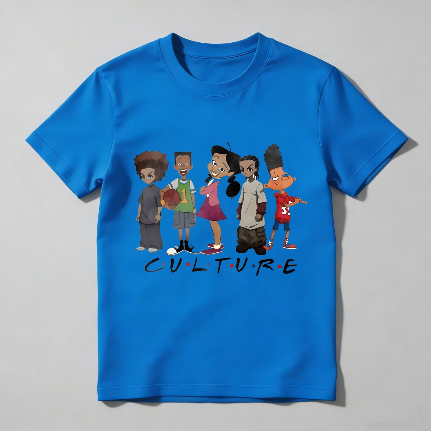 Cartoon Characters Culture T-shirt