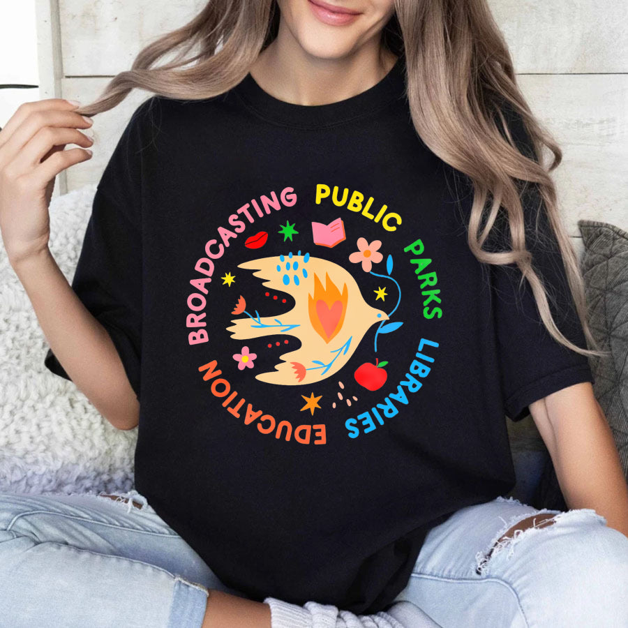Wardrobecart Broadcasting Public Parks Libraries Education Unisex Classic T-shirt