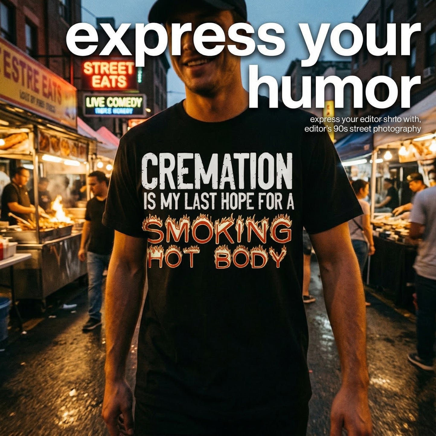 Cremation Is My Last Hope For A Smoking Hot Body Pure Cotton Short Sleeve T Shirt - HOT