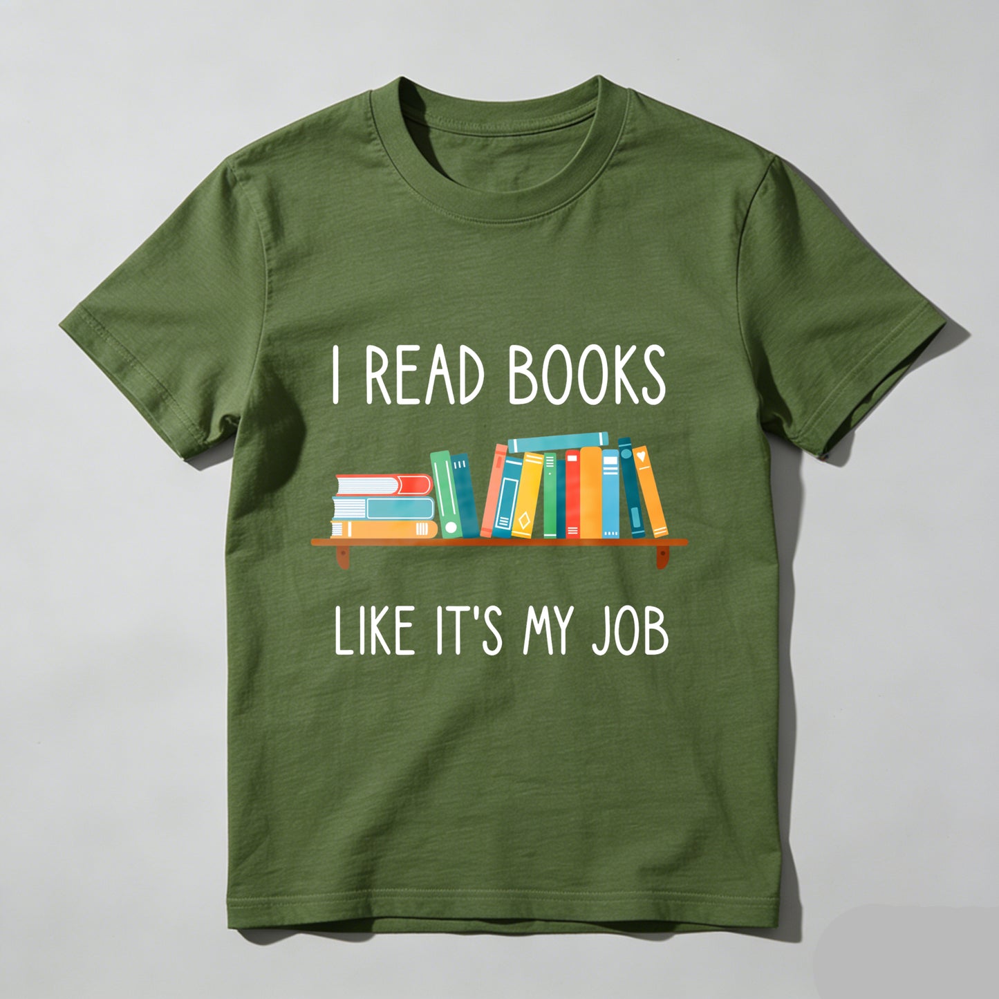 Wardrobecart I Read Books Like Its My Job Unisex Classic T-shirt