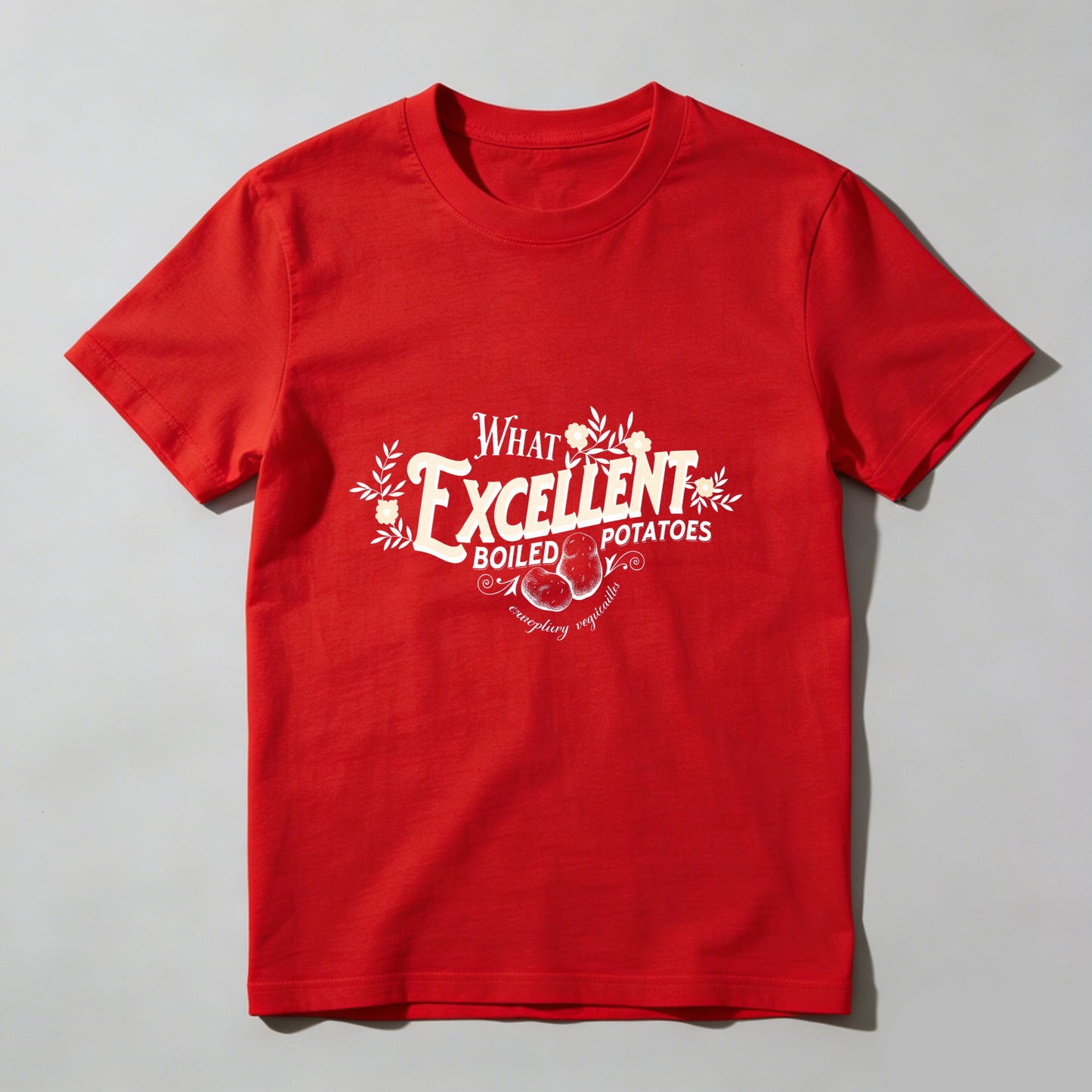 Wardrobecart What Excellent Boiled Potatoes Unisex Classic T-shirt