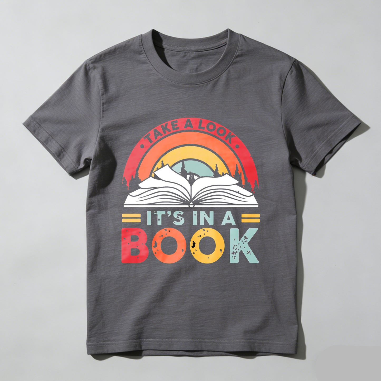 Wardrobecart Take A Look Its In A Book Unisex Classic T-shirt