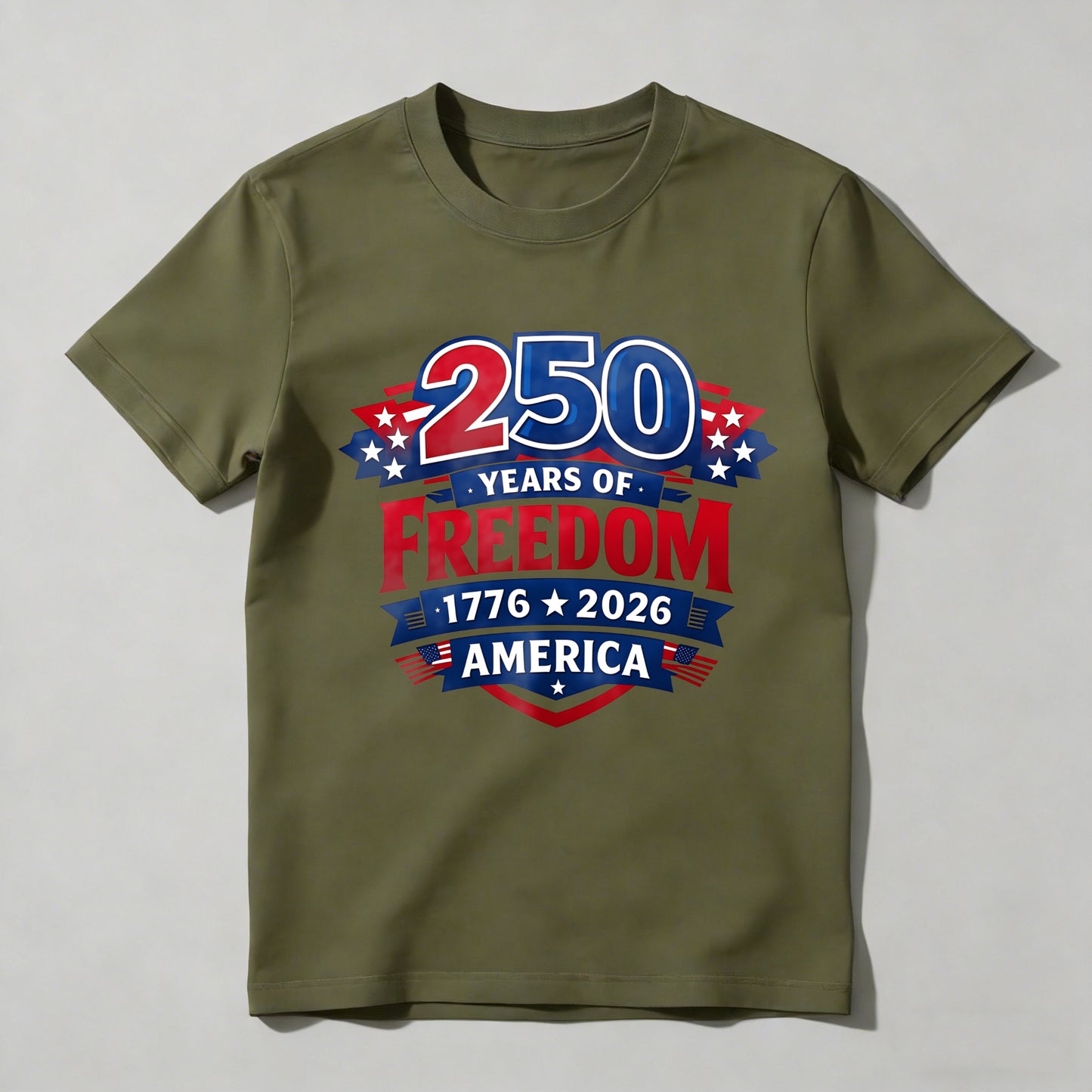 250 Years Of Freedom 1776 2026 America T-shirt