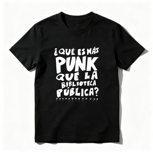 Wardrobecart What Is More Punk Than The Public Library Unisex Classic T-shirt