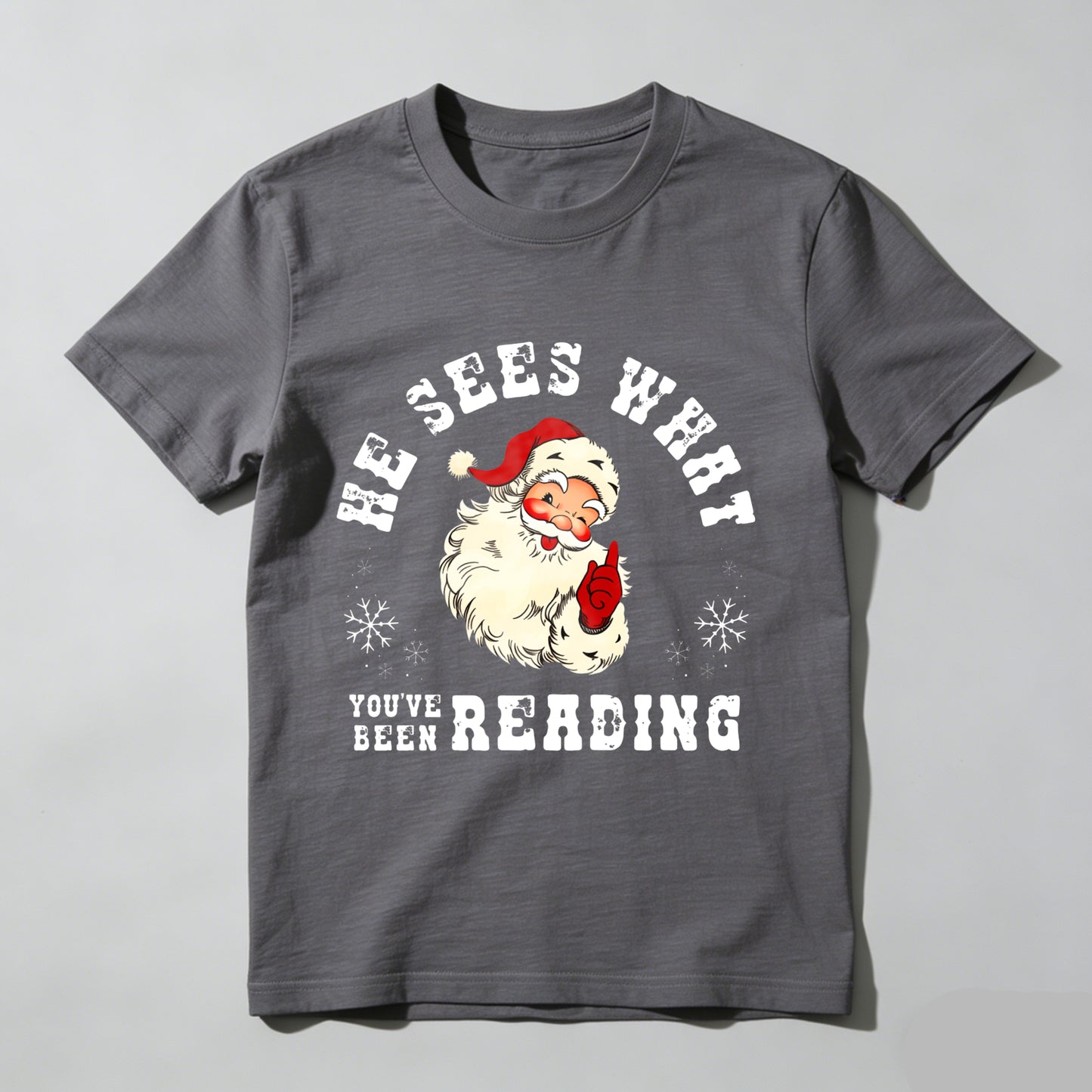 Wardrobecart He Sees What You've Been Reading Unisex Classic T-shirt
