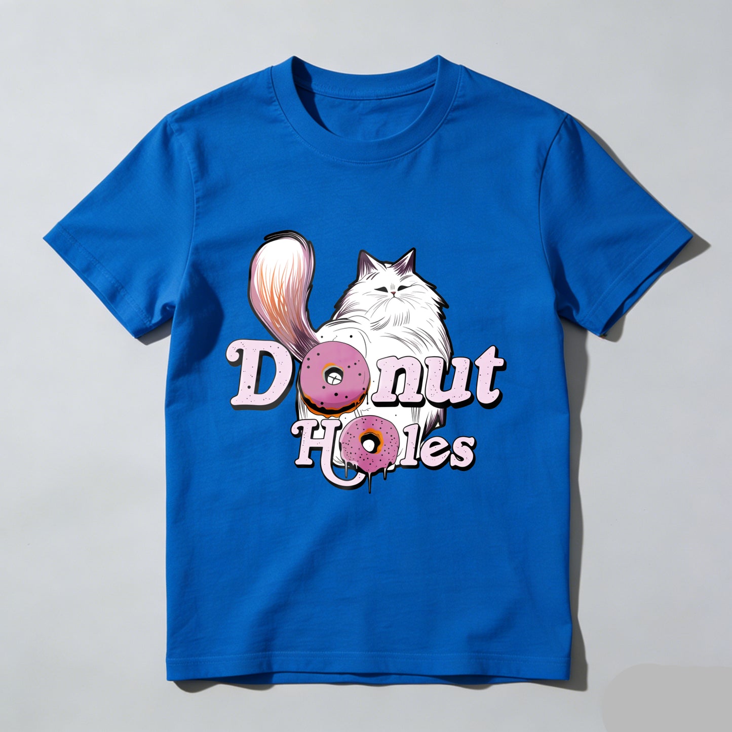 Wardrobecart Donut Holes Cat And Donuts Unisex Classic T-shirt