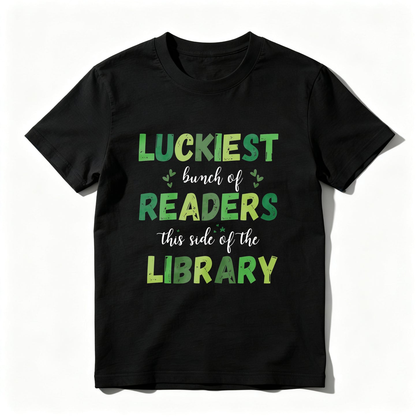 Wardrobecart Luckiest Bunch Of Readers This Side Of The Library Unisex Classic T-shirt
