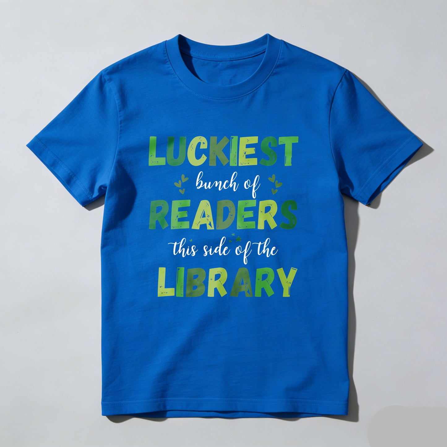 Wardrobecart Luckiest Bunch Of Readers This Side Of The Library Unisex Classic T-shirt