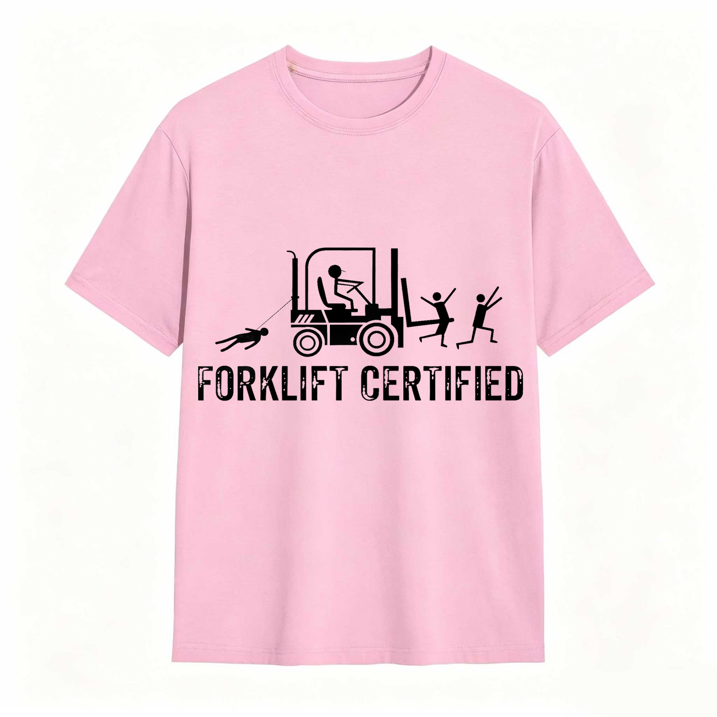 Forklift Certified Shirt, Funny Certified Forklift Operator T-Shirt Graphic tees