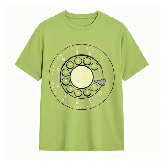Vintage Rotary Phone Dial T-Shirt