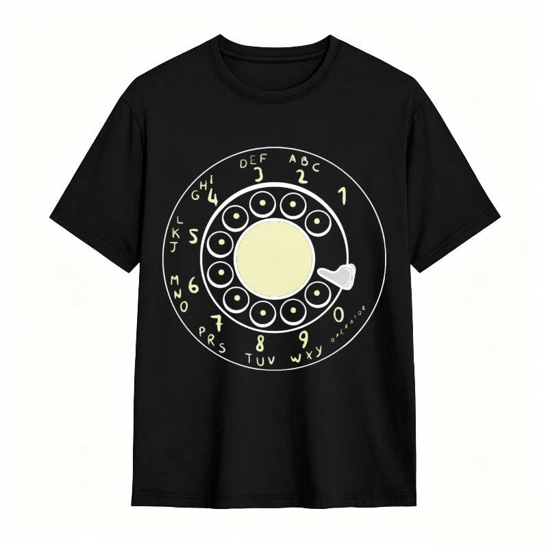 Vintage Rotary Phone Dial T-Shirt