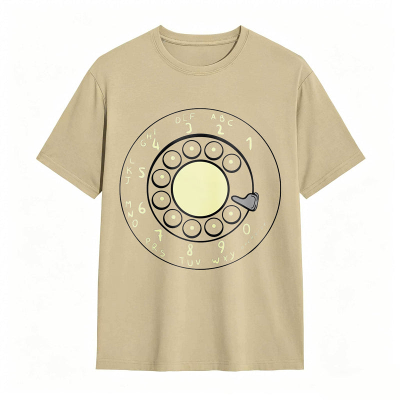 Vintage Rotary Phone Dial T-Shirt