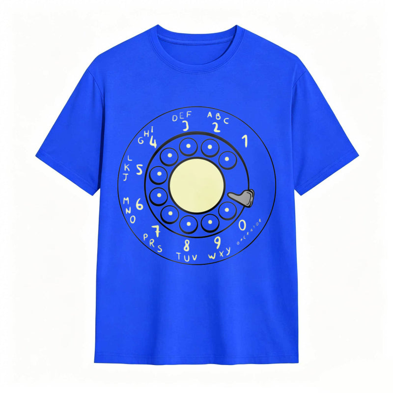 Vintage Rotary Phone Dial T-Shirt