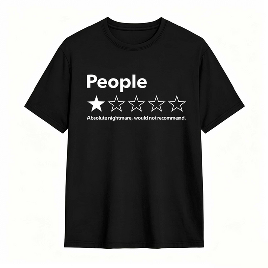 Funny Review People One Star Absolute Would T-Shirt