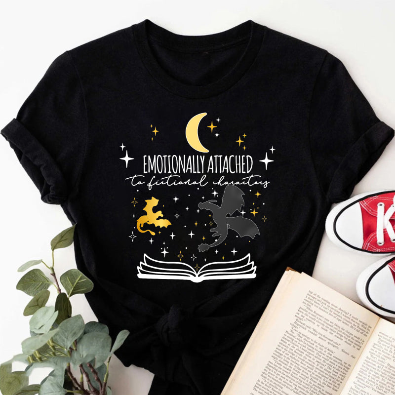 Wardrobecart Emotionally Attached To Fictional Characters Unisex Classic T-shirt