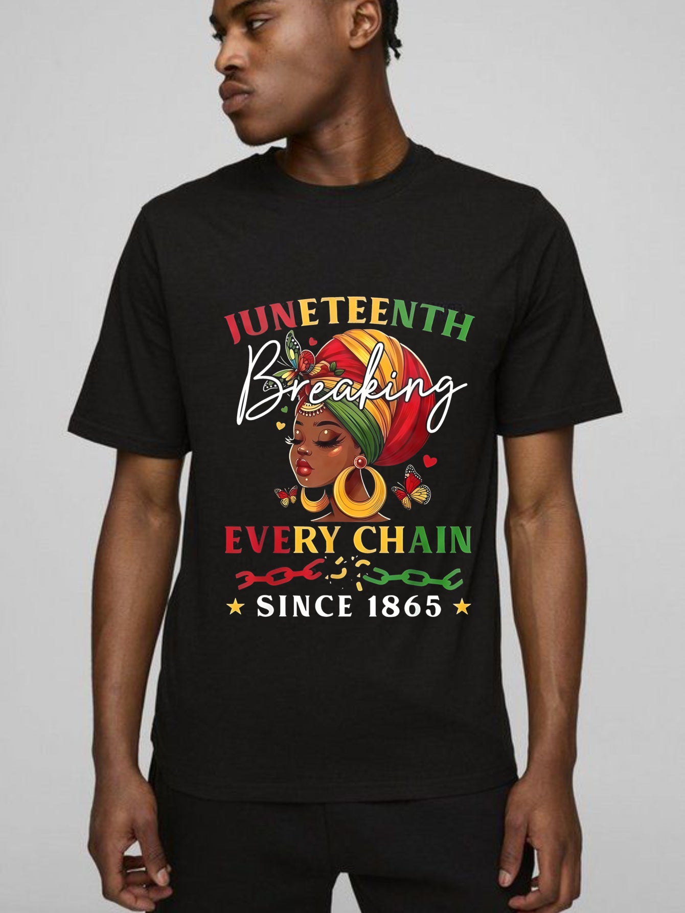 Juneteenth Breaking Every Chain Since 1865 T-shirt