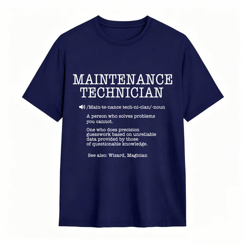 Maintenance Technician Repair Worker Handyman T-Shirt