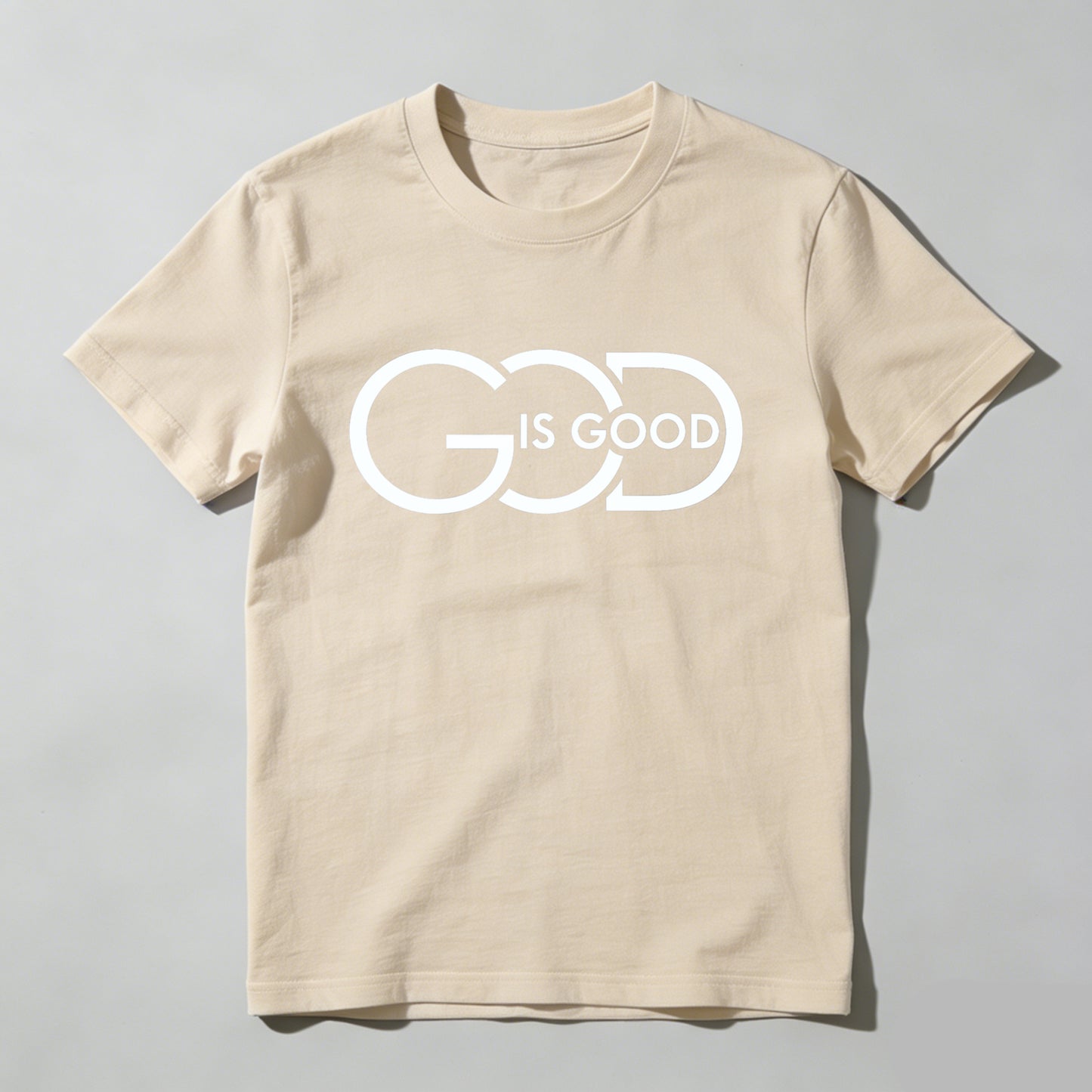 God Is Good T Shirt Made In Usa Christian Faith Statement Black Cotton Tee For Men Women Unisex Apparel