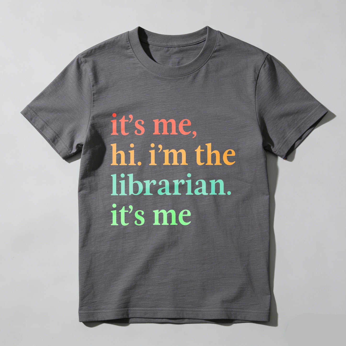 Wardrobecart It's Me Hi I'm The Librarian It's Me Unisex Classic T-shirt