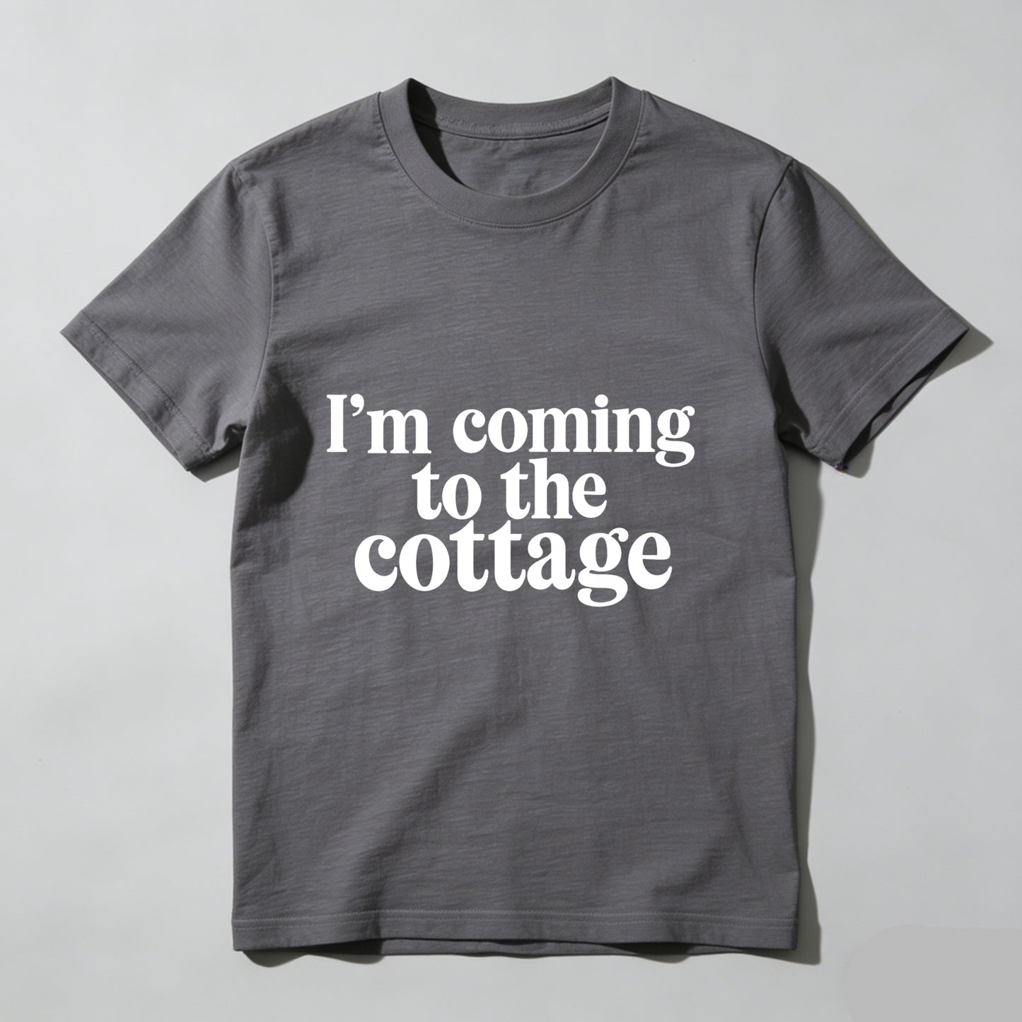 Wardrobecart I'm Coming To The Cottage Unisex Classic T-shirt